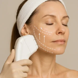 Woman having HI-FU to reduce wrinkles call LA LIPO Great Yarmouth Now!