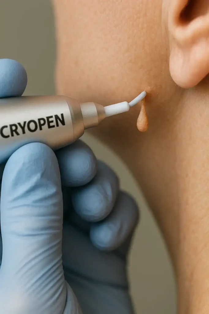 Cryopen for skin tags removal Great Yarmouth speak to our team today!