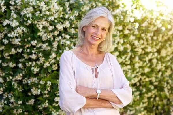 Older woman happy with urinary incontinence treatment Great Yarmouth